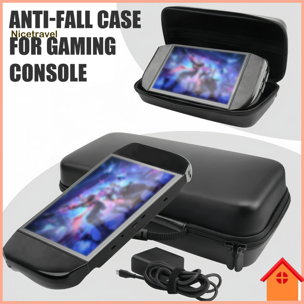 Waterproof Hard Shell Case for Handheld Console Faux Leather Protective for Portable Storage Bag for Legion Go 2 – for