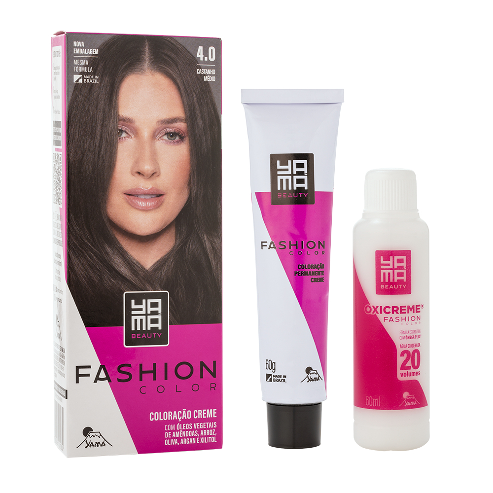 Coloração Yamá Beauty Care Mini Kit Fashion Color 4.0