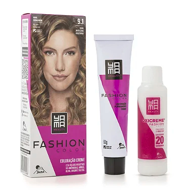 Coloração Yamá Beauty Care Mini Kit Fashion Color 9.1