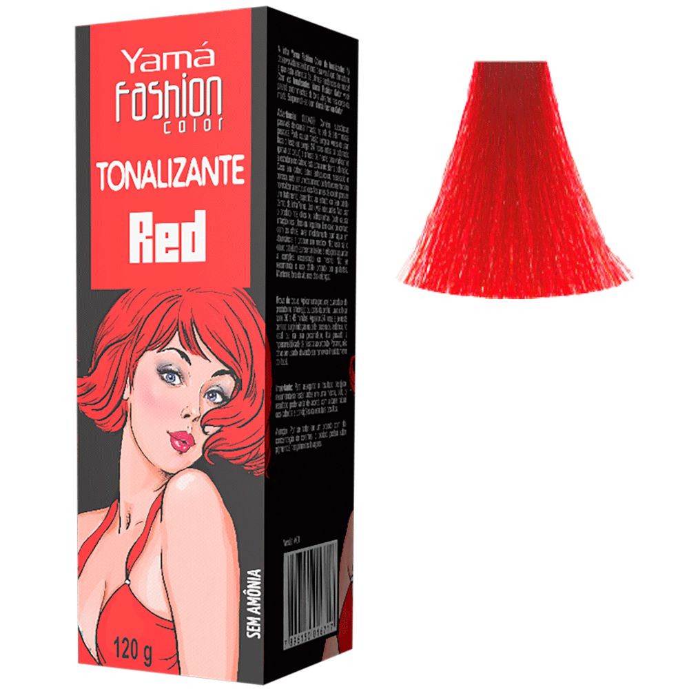 Tonalizante Fantasia Yama Fashion Color Red