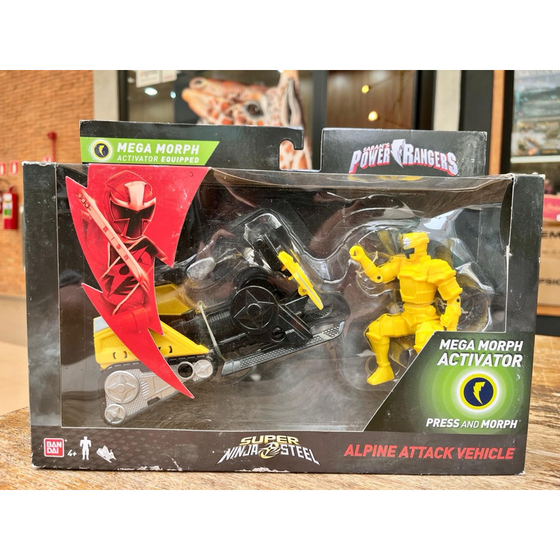 Super Ninja Steel  Power Rangers Alpine Attack Vehicle Bandai 2018
