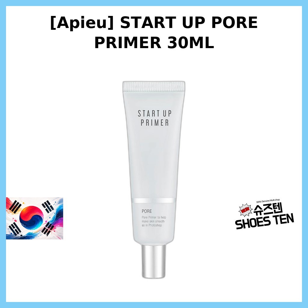 [Apieu] START UP Pore Primer 30ML/De Poros Coreano/Tela Lisa/100 % Genuíno Da SHOESTEN