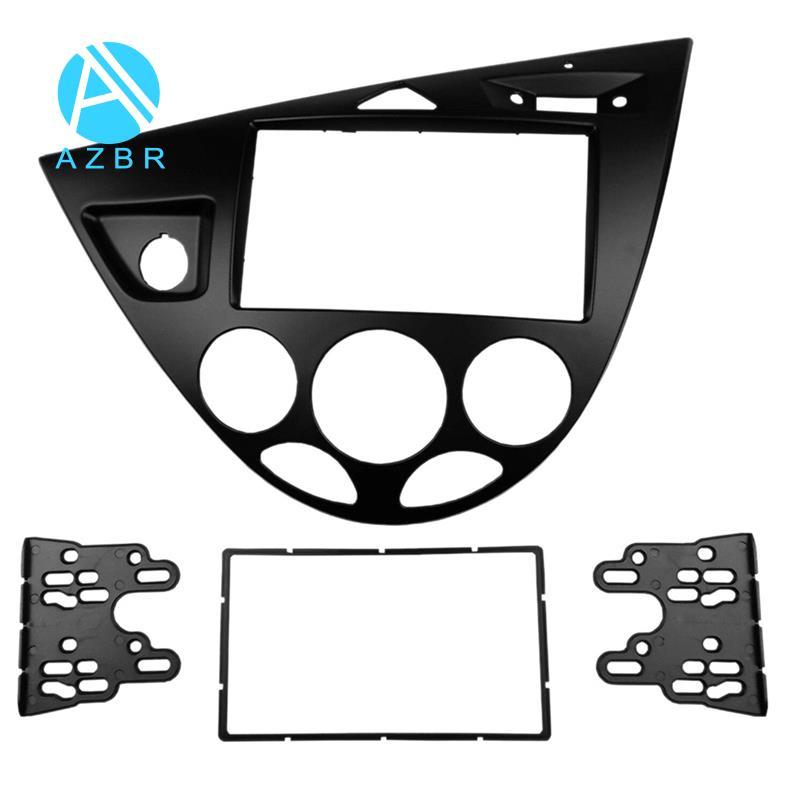 2 Din Rádio Fasica Para Ford Focus/Fiesta Painel Estéreo Kit De Acabamento De Quadro Facial LHD Remontagem Instalação