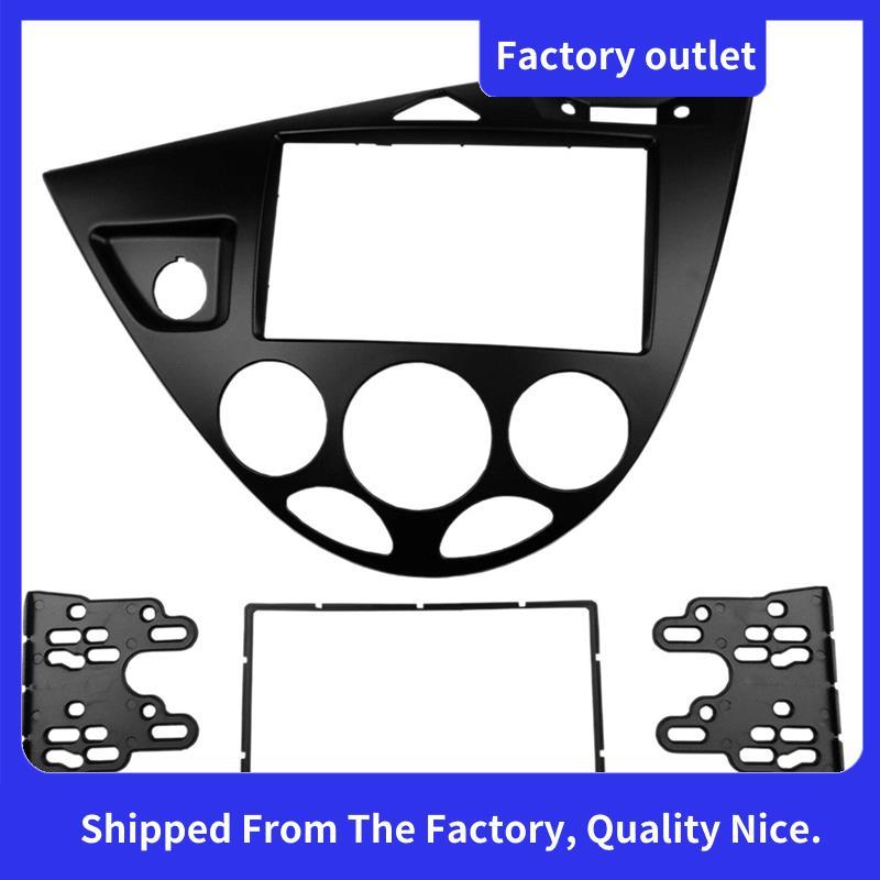 2 Din Rádio Fasica Para Ford Focus/Fiesta Painel Estéreo Kit De Acabamento De Quadro Facial LHD Remontagem Instalação