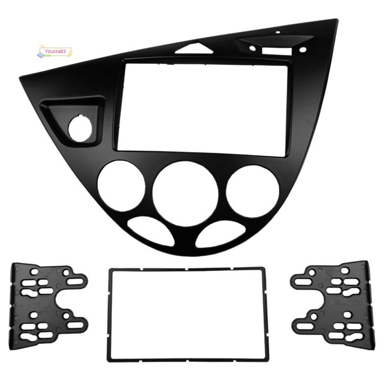 2 Din Rádio Fasica Para Ford Focus/Fiesta Painel Estéreo Kit De Acabamento De Quadro Facial LHD Remontagem Instalação