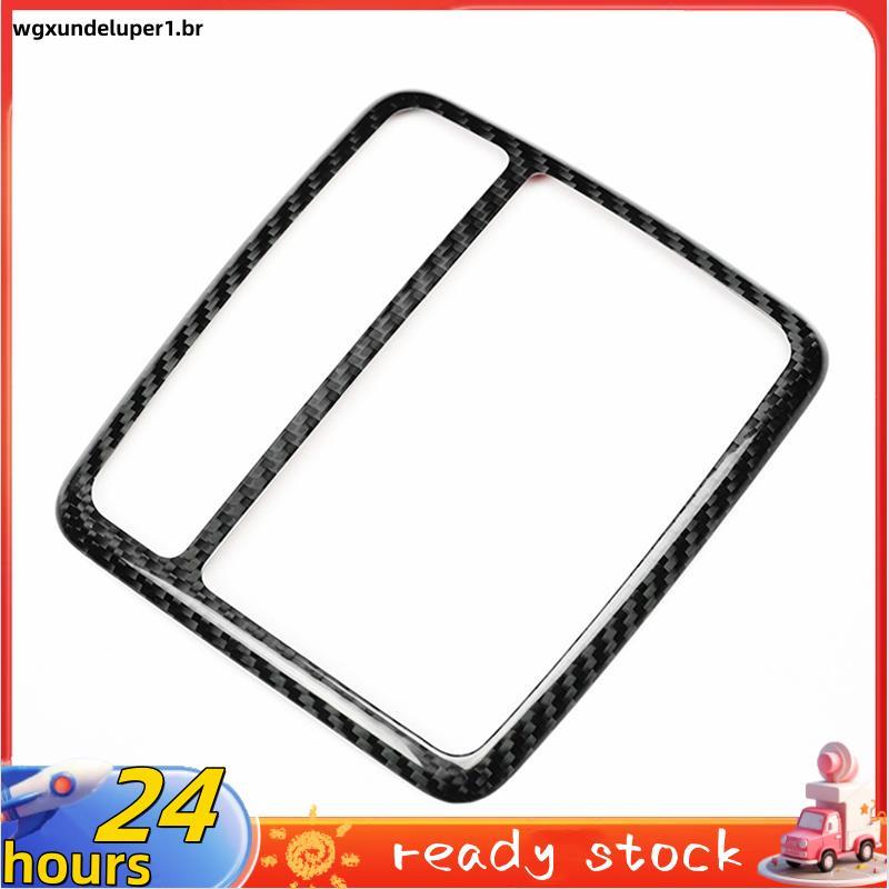 Adesivo De Cobertura Do Quadro Painel De Mudança De Marcha Carro Em Acabamento De Fibra De Carbono Para-2004-2010