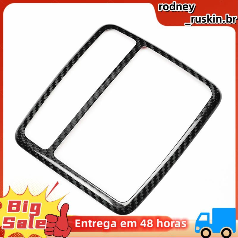 Adesivo De Capa De Acabamento De Fibra De Carbono Para Quadro De Painel De Mudança De Marcha De Carro-2004-2010