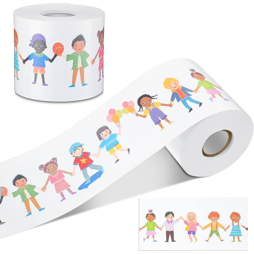 Eersida 65,6 Pés Bordas Decorativas para Painel de Avisos, Acabamento para Painel de Avisos de Sala de Aula, Decoração M