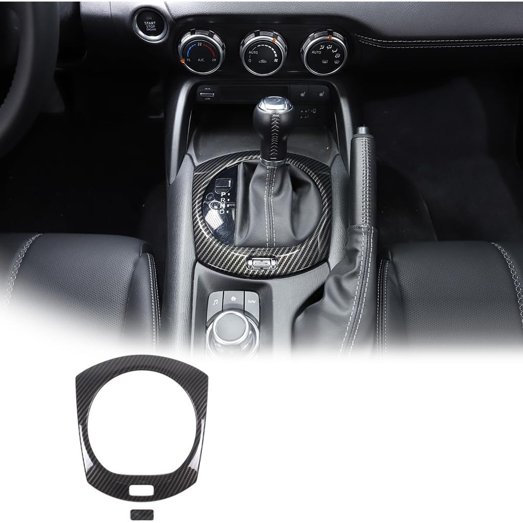 Adesivo De Acabamento Do Quadro De Mudança De Marcha Interior Carro Para Mazda MX-5 ND 2015-2023 Painel Console Central