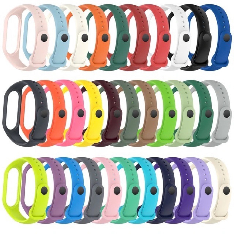 Pulseira para mi band m5 /6/7 promocão pulseira de silicone Relógio Smart Relógio