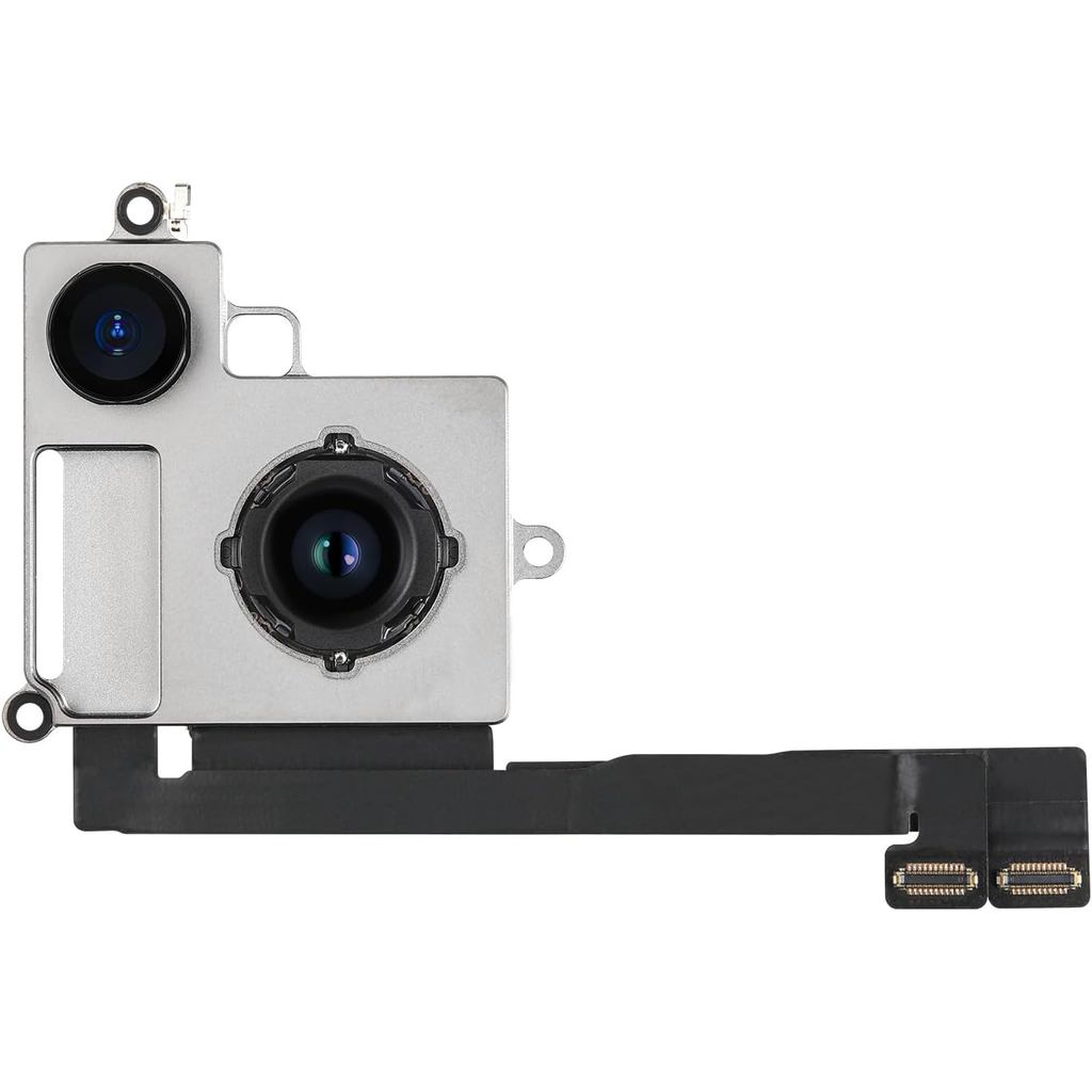 for iPhone 14 Plus 12MP OEM Main Rear Back Camera Replacement with Ultra Wide Lens 5X Optical Zoom HDR Photos Flex Cable