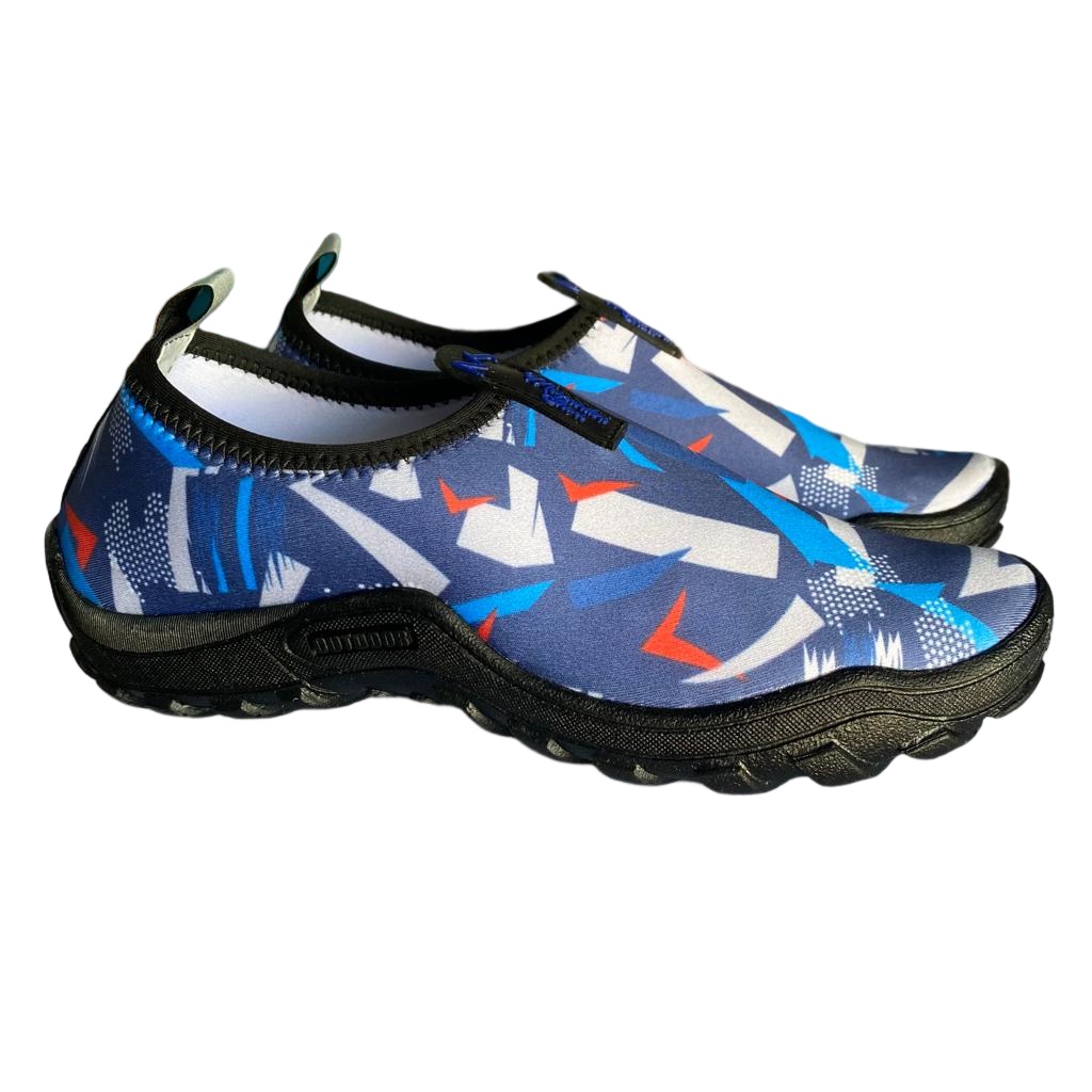 Sapatilha nautica tenis meia hibrido sola anti derrapante unissex em neoprene secagem rapida rapel trilha pedal pesca