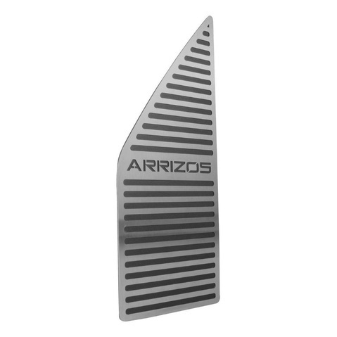 Descanso De Pe Chery Arizzo 5 todos Em Aco Inox escovado antiderrapante com cambio automaticos e manuais