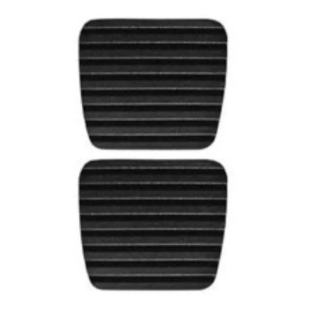 Par Capa Borracha Pedal Peugeot 206 207 Anti Derrapante