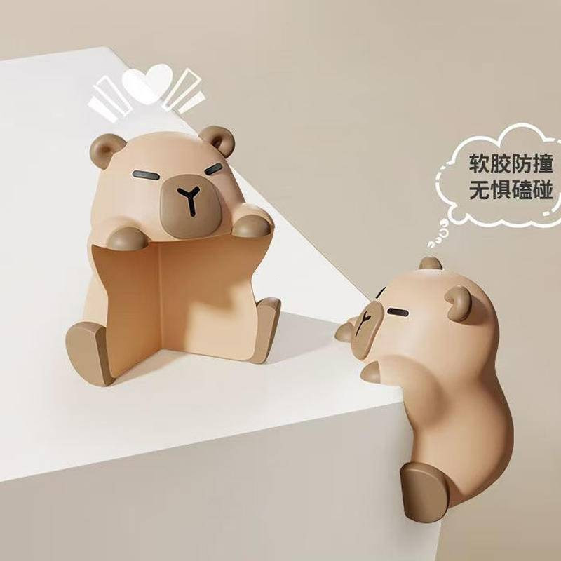 2item/Set Cartoon Capybara Children's Baby Safety Silicone Table Corner Edge Protector