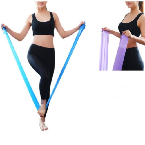 10 Pcs Faixa EláStica De ResistêNcia Com 1,5M Para Loga Pilates Fitness ExercíCio SaudáVel PromoçãO