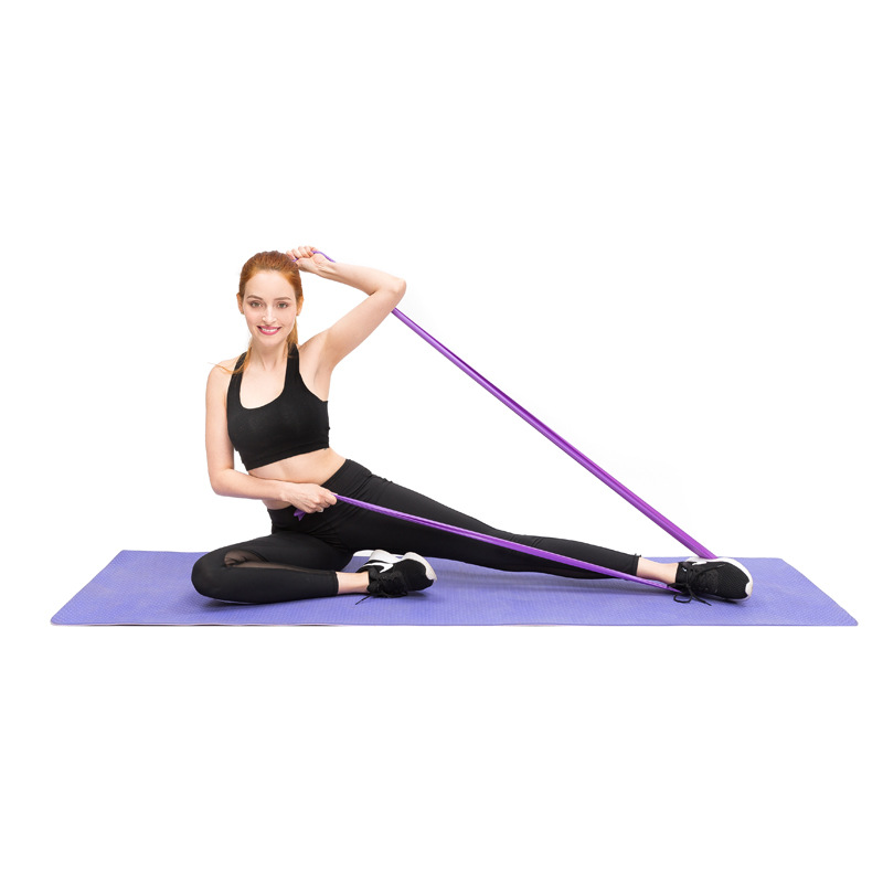 4  Pcs Faixa Elástica Fisioterapia Academia Thera Band Para Exercícios Multifuncionais
