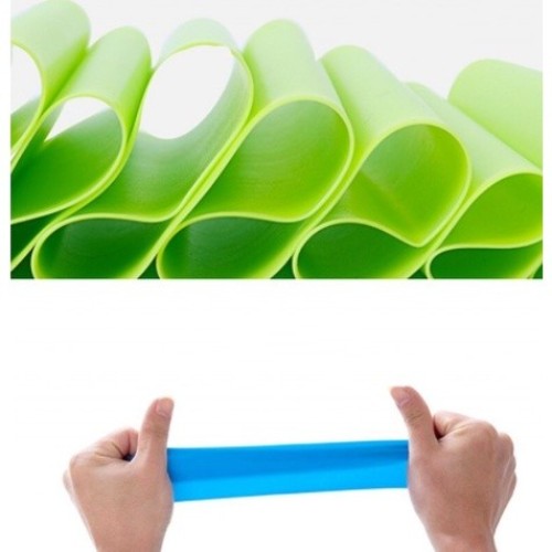 7 Pcs Faixa EláStica De ResistêNcia Com 1,5M Para Loga Pilates Fitness ExercíCio SaudáVel PromoçãO