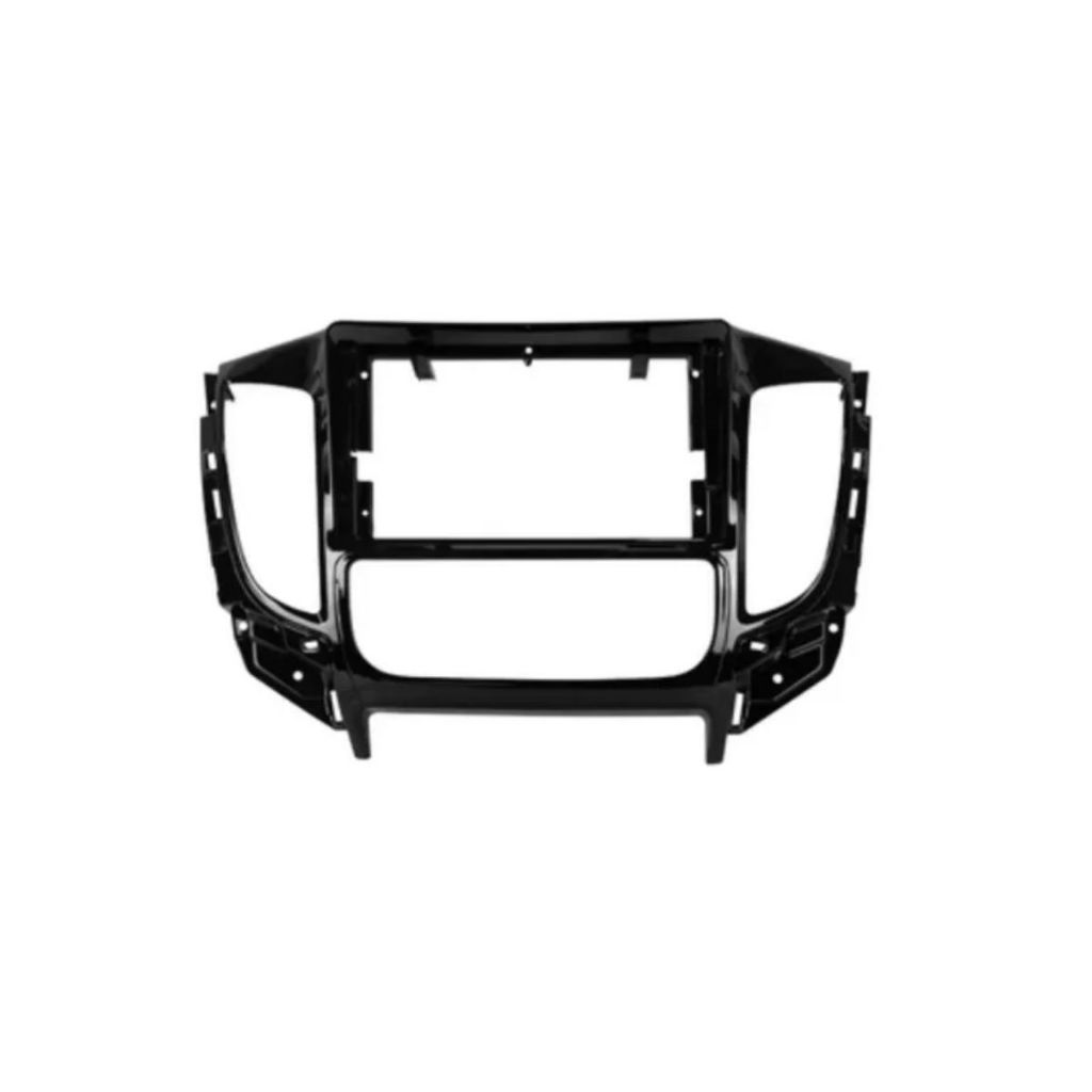 Moldura L200 Triton 2018 Digital Black Piano 9 Polegadas