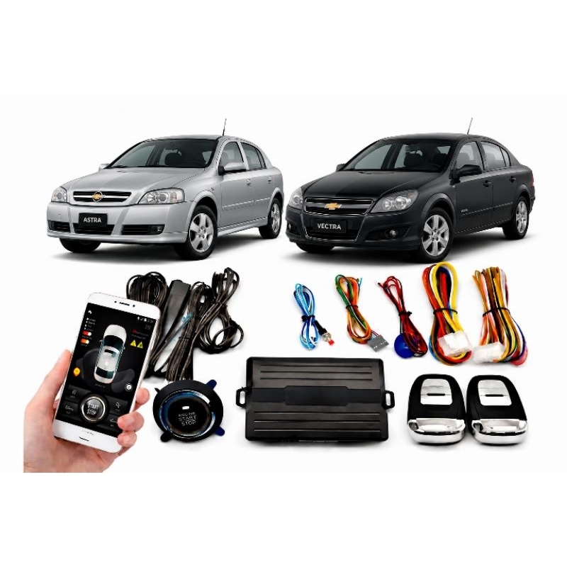 Start Stop Chevrolet Antigos Partida Remota bluetooth e aproximação