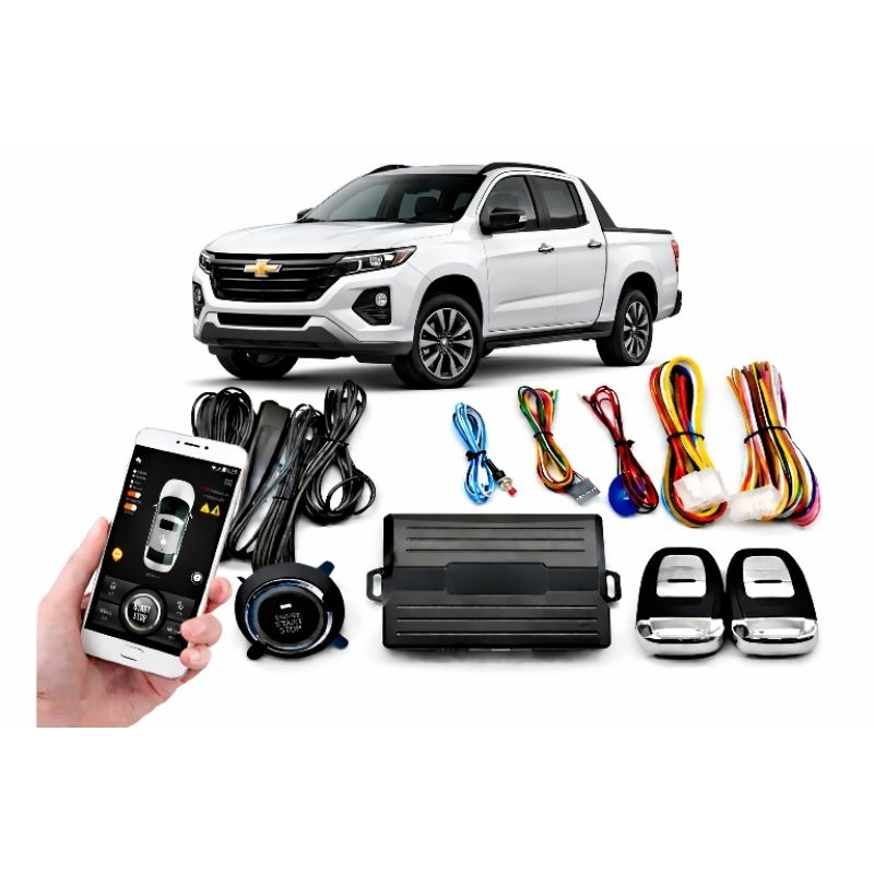 Start Stop Chevrolet S10 Bluetooth+ Partida Remota+Aproximação