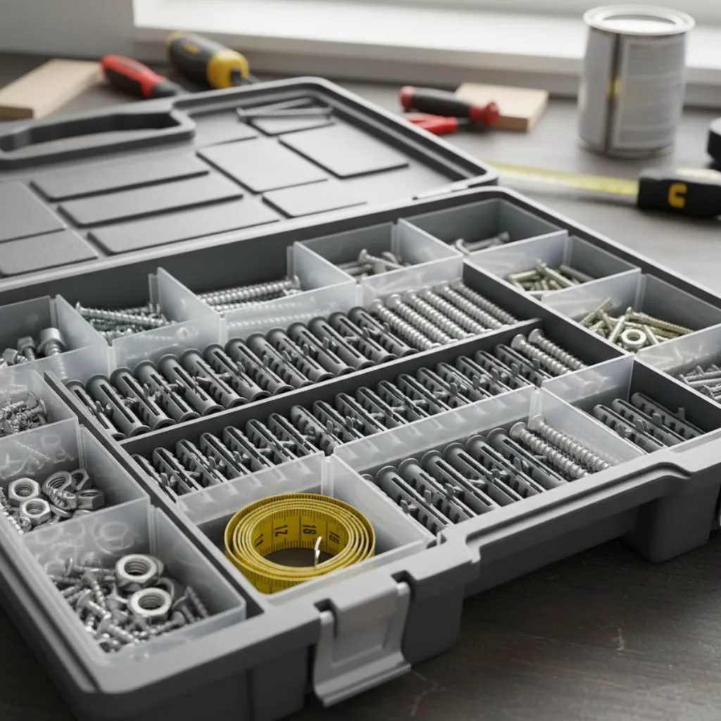 Kit Atacado 600 Peças Parafuso Phillips Com Bucha 10mm 300 Pares Caixa Master Para Obras O.Míssil 🛠️