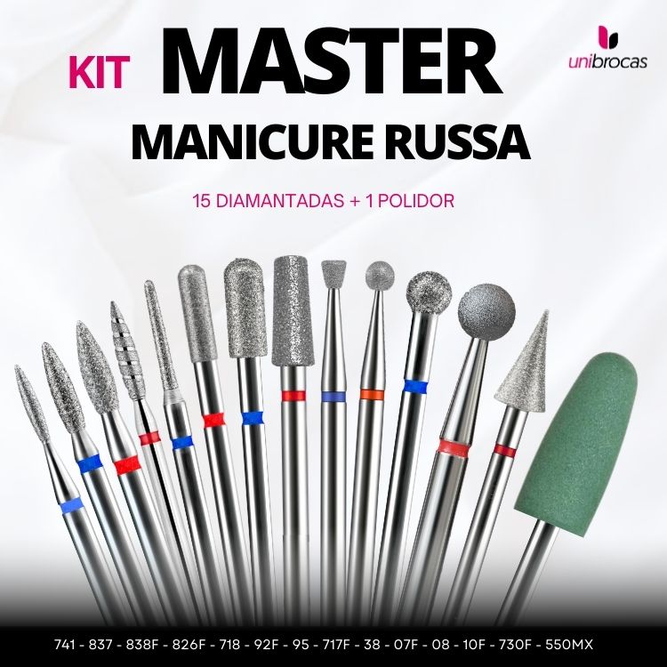 Kit Master  - Para Manicura Russa e Estética Podal