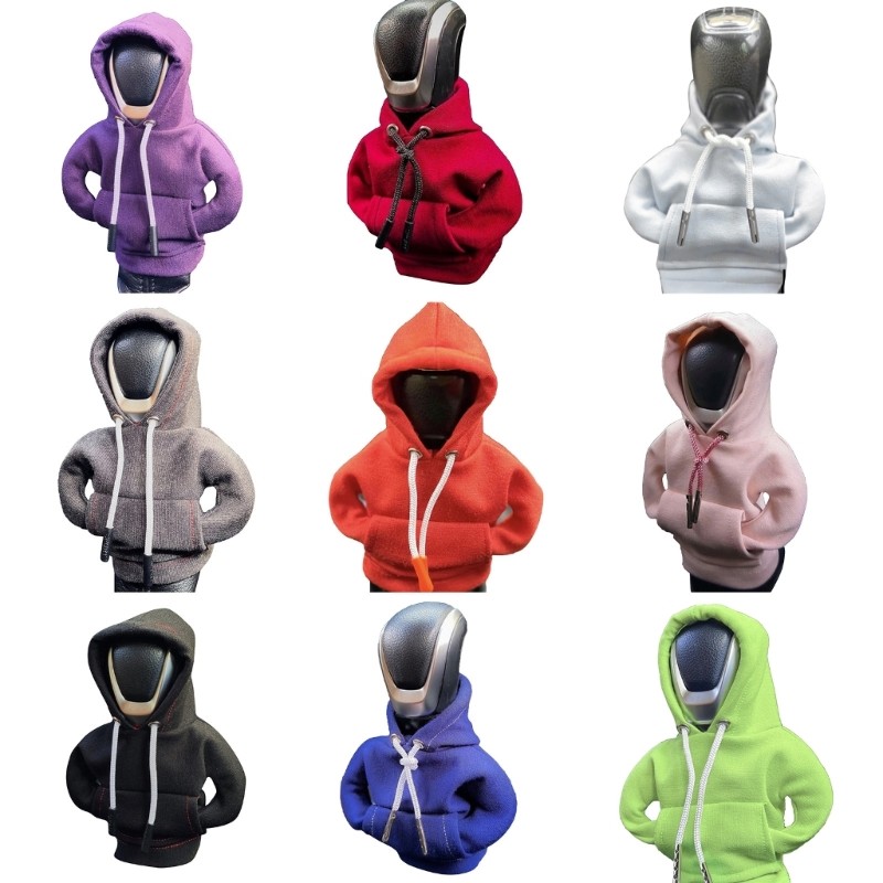LZ Car Shifts Handle Hoodie Engraçado Botão Capa Grip Antiderrapante