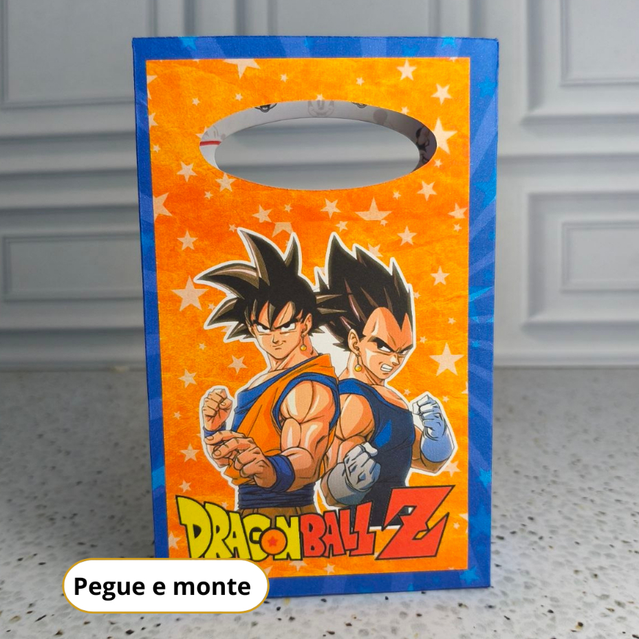 Mini Sacola surpresa DRAGON BALL Z   - Lembrancinha Personalizada - Festa Infantil