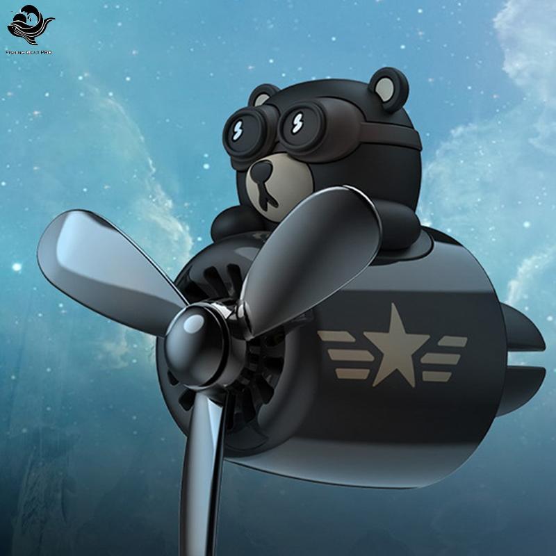PFG Bear Car Ambientador Rotativo Hélice Saída Fragrância Acessórios Para Carro FG