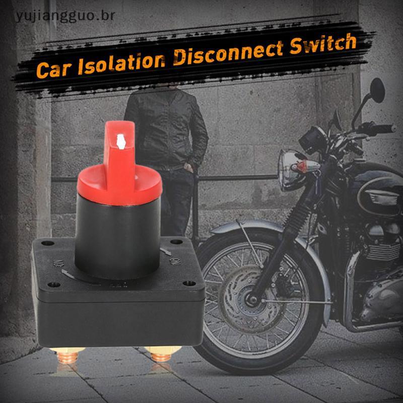 # Novo 100A Bateria Master Desconexão Rotativa Corte Isolador Kill Switch Car Van .