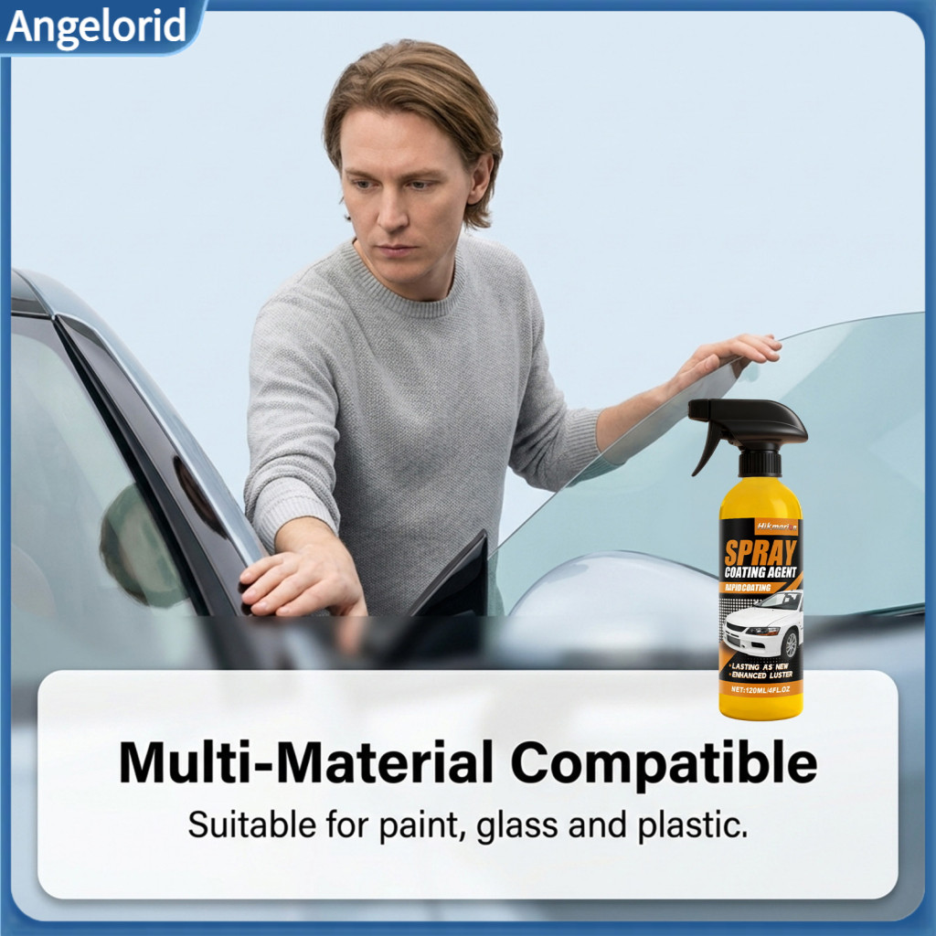 Automotive Coating Spray Paint Sealant Car Ceramic 120ml Nano Waterproof Shine Restorer for Types for Auto