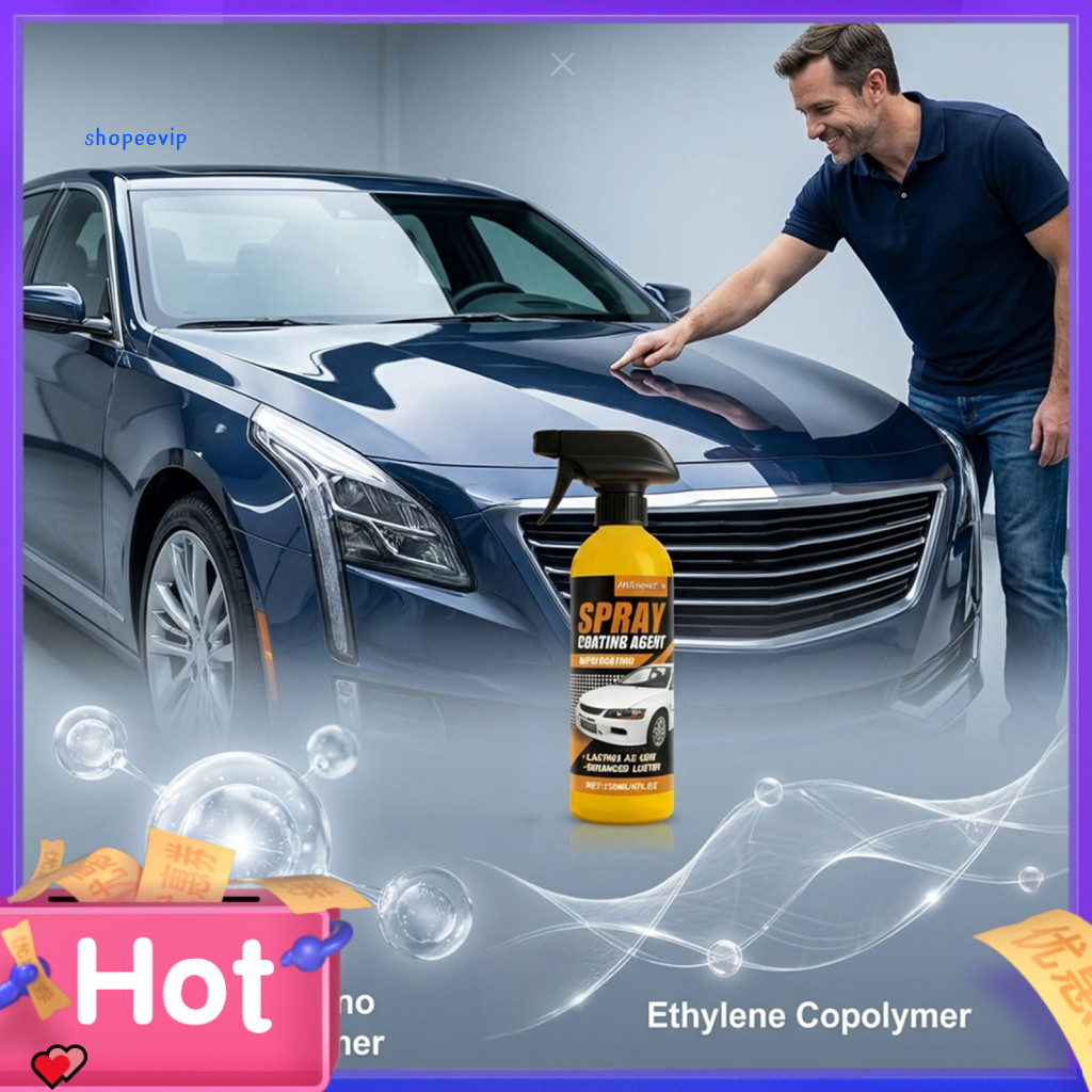 Nano Car Coating Long-lasting Paint Protection Ceramic Spray 120ml Sealant Waterproof Shine Restorer for Types for Auto