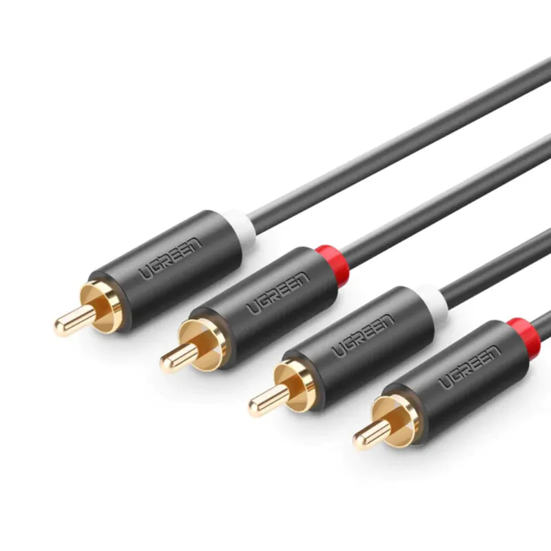 Ugreen 2RCA Male To 2RCA Male Cable 3M AV104 10519