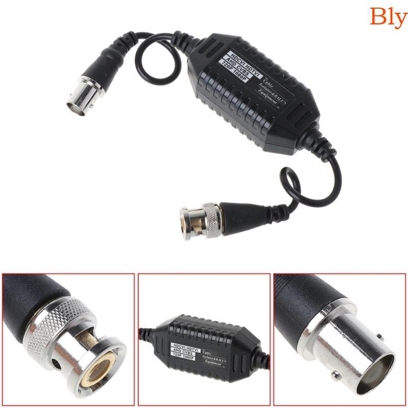 Bly Qualidade BNC Para Fêmea Isolador Loop Aterramento Vídeo Câmera CCTV Evitar Interferência Manter Imag
