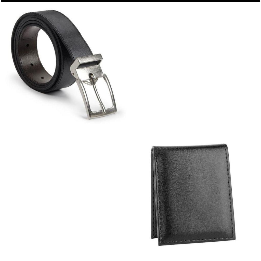 Carteira Pequena Slim Vertical Fino Acabamento Promoção Exclusiva Cinto Masculino Couro Social Com Fivela em Metal Dupla