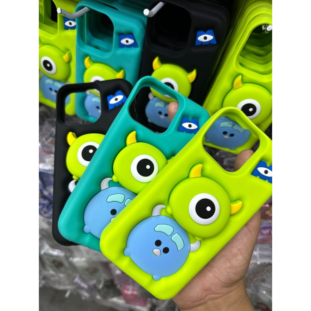 Capinha De Desenho Fofo Monstro S.A Compatível Com IPhone 11 / 13 /14 / 14PROMAX / 15 / 15PROMAX / 16 / 16PRO / 16PROMAX
