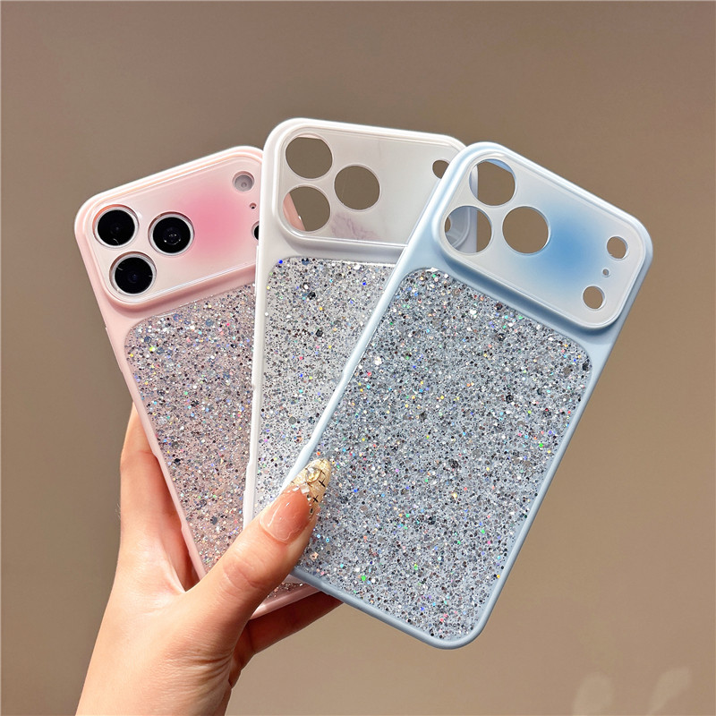 Capa de Telefone com Efeito Flash de Dopamina para iPhone 17 Pro Max 17 16Pro Max 15 14 13, Capa à Prova de Choque ZF8N