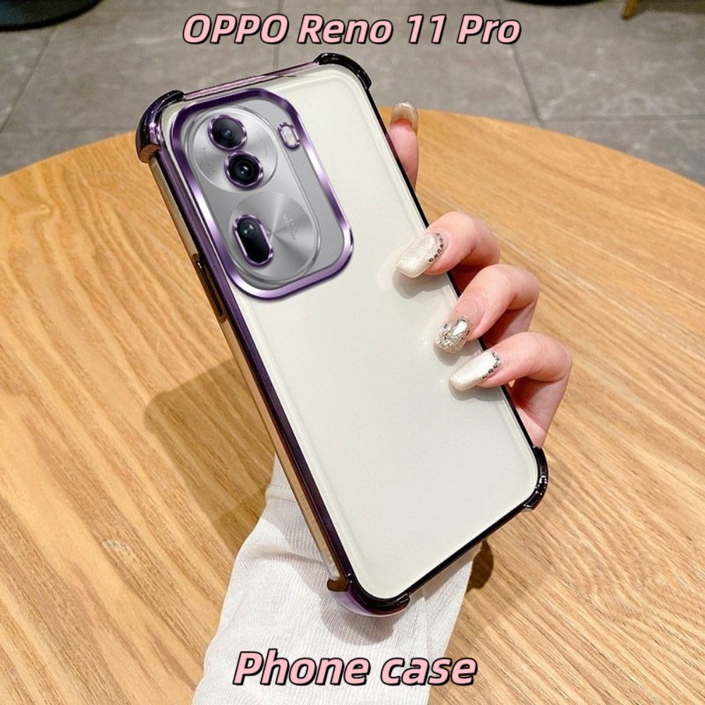 Capa De Silicone OPPO Reno 11 Pro De Alta Qualidade Com Cobertura Completa Multicolorida Proteção Contra Quedas De Airba