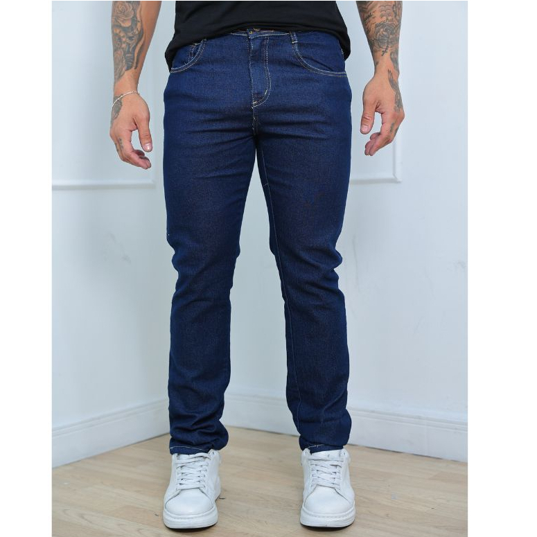 Calça Jeans  Azul Escura Linha Premium tendência nova