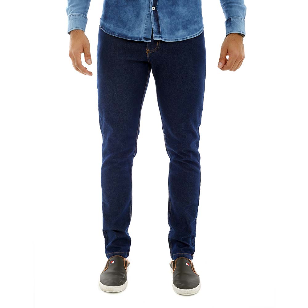 Calça Jeans Masculina Slim Original Elastano Lycra Roupas Masculina Preta Clara e Escura
