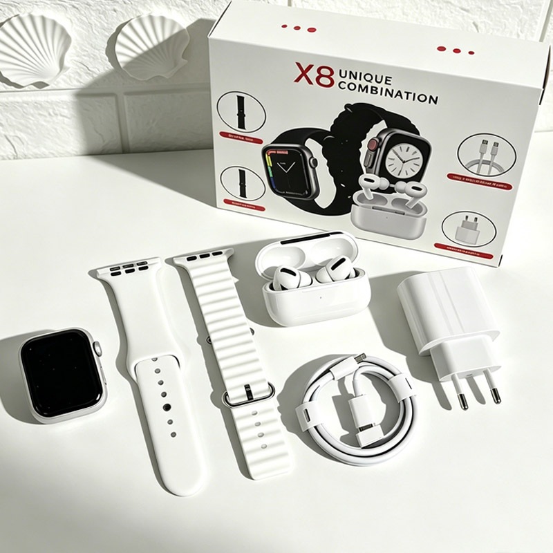 kit Carregador Smartwatch Relógio Inteligente Calculadora digital Para iOS Android , Fones De Ouvido Sem Fio i13 Chamada