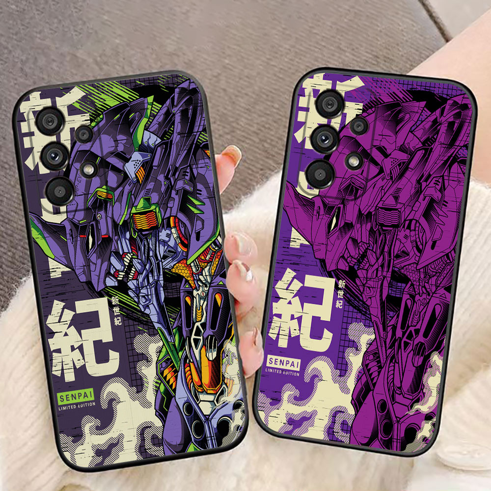 Neon Genesis Evangelion EVA 01 02 Capa De Telefone Para Samsung Galaxy A12 A13 A14 A15 A16 A20S A21S A22 A23 A32 A33 A34