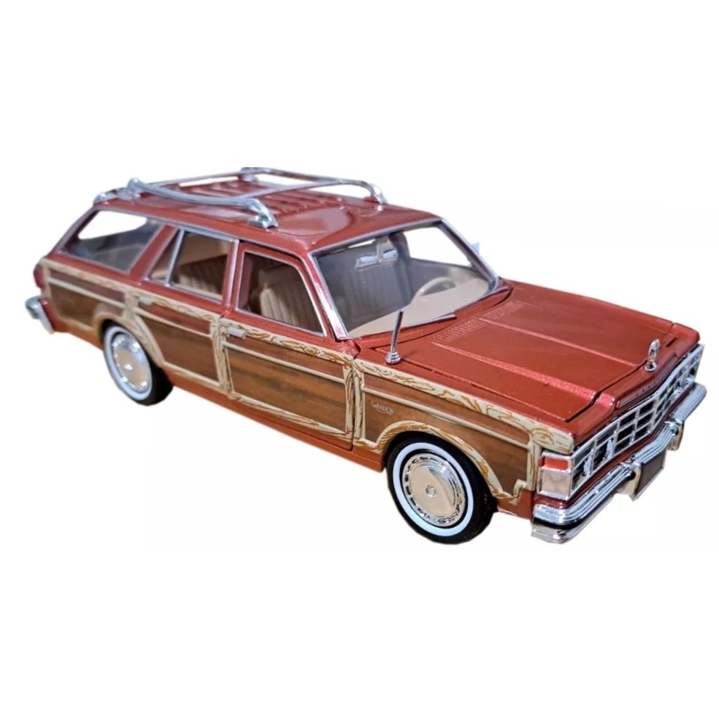 Miniatura Carro Chrysler LeBaron Town & Country Wagon (1979) - 1:24 - Motor Max