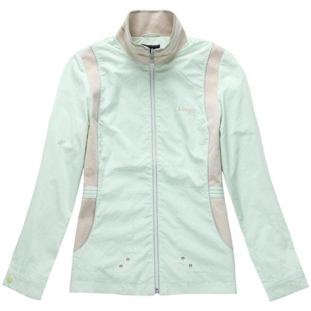 Mulheres primavera outono estilo Boutique Commuter Popular fino-ajuste jaqueta curta 81101 bege verde claro