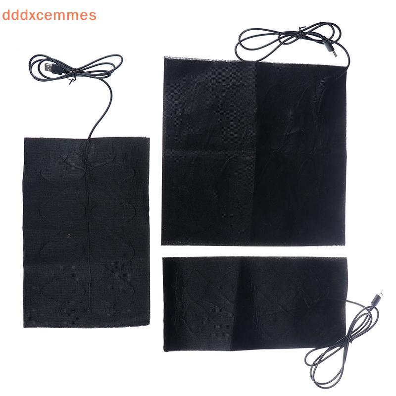 [dddxcemmes] Almofadas Aquecidas De Fibra De Carbono Quente USB De 7 Tamanhos Aquecimento De Colete De Casaco Jaet Aquec