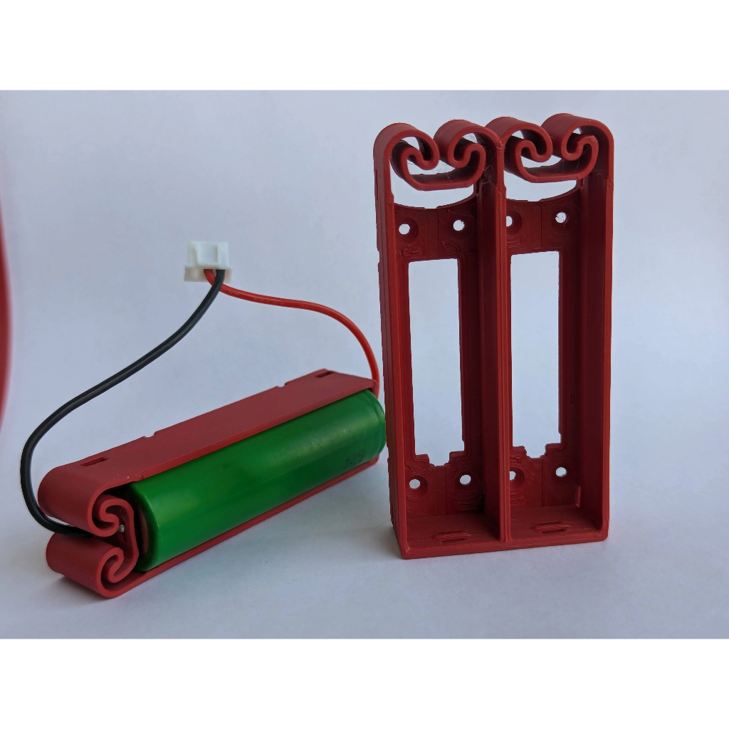 Case Suporte para Bateria 18650 Único Duplo Quádruplo Proteção Eletrônica DIY - Impressão 3D