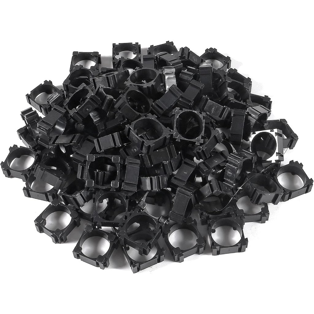 500 peças Suporte Da Bateria De Lítio, De Plástico,  Espaçador De Célula Para DIY, Bateria Fixa, 18650, 500Pcs