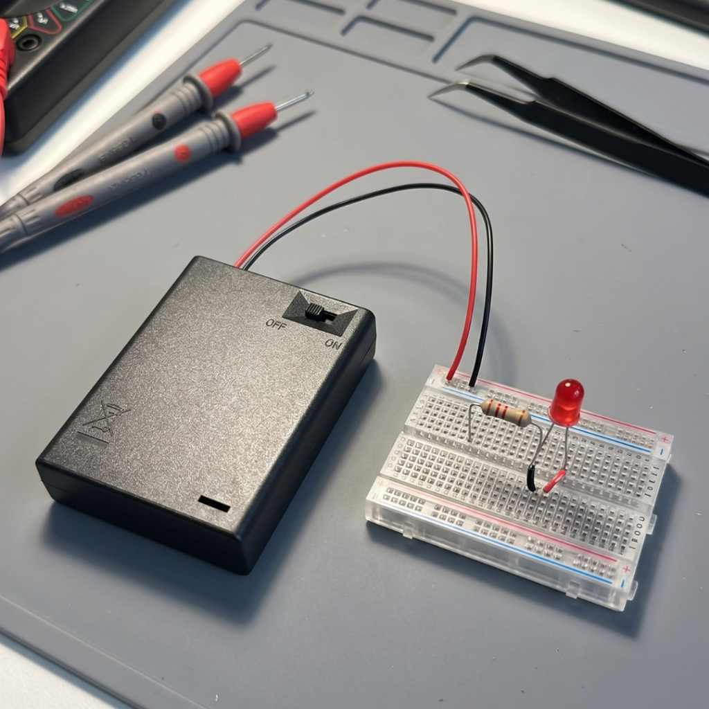 Conjunto 3 Case Organizador De Pilhas Aa X3 Suporte Fio 4.5v Para Brinquedos Lanterna Robótica DIY