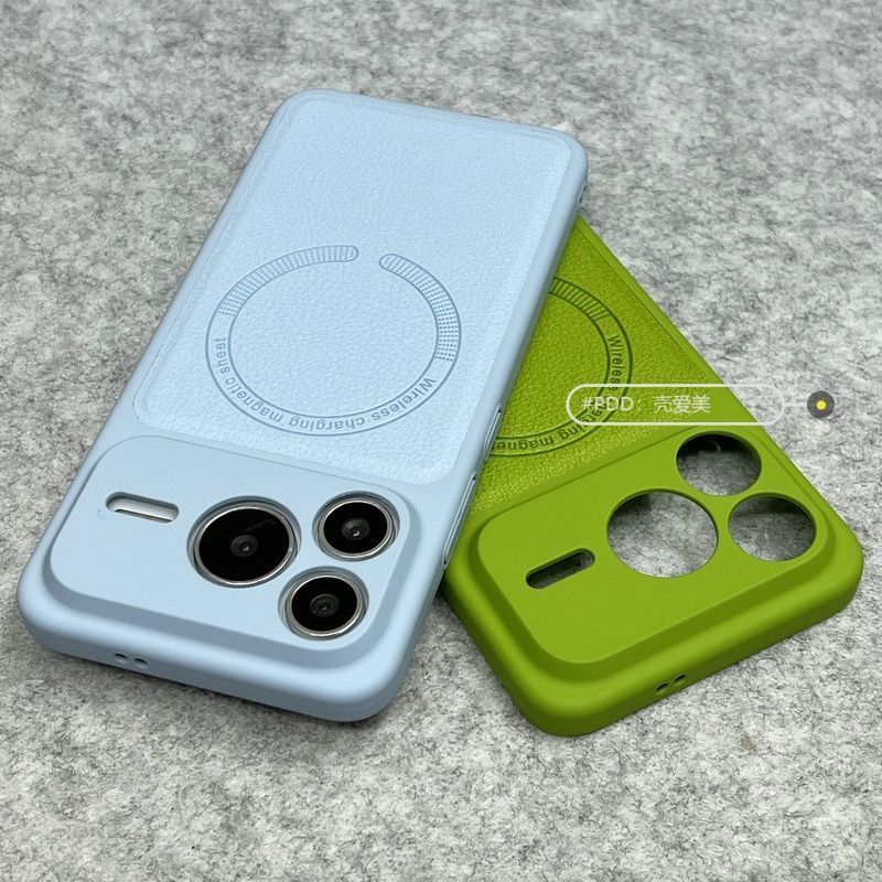 Capa para Telefone HONOR Power2 Dopamine Win Padrão Lichia Magnética 500Pro Fosca Anti-queda PC Rígida